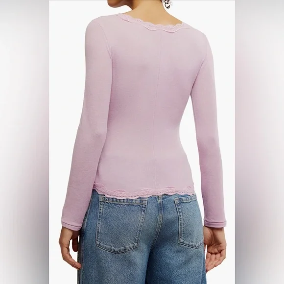 Big Love cardi NWOT plum blossom - Picture 3 of 3